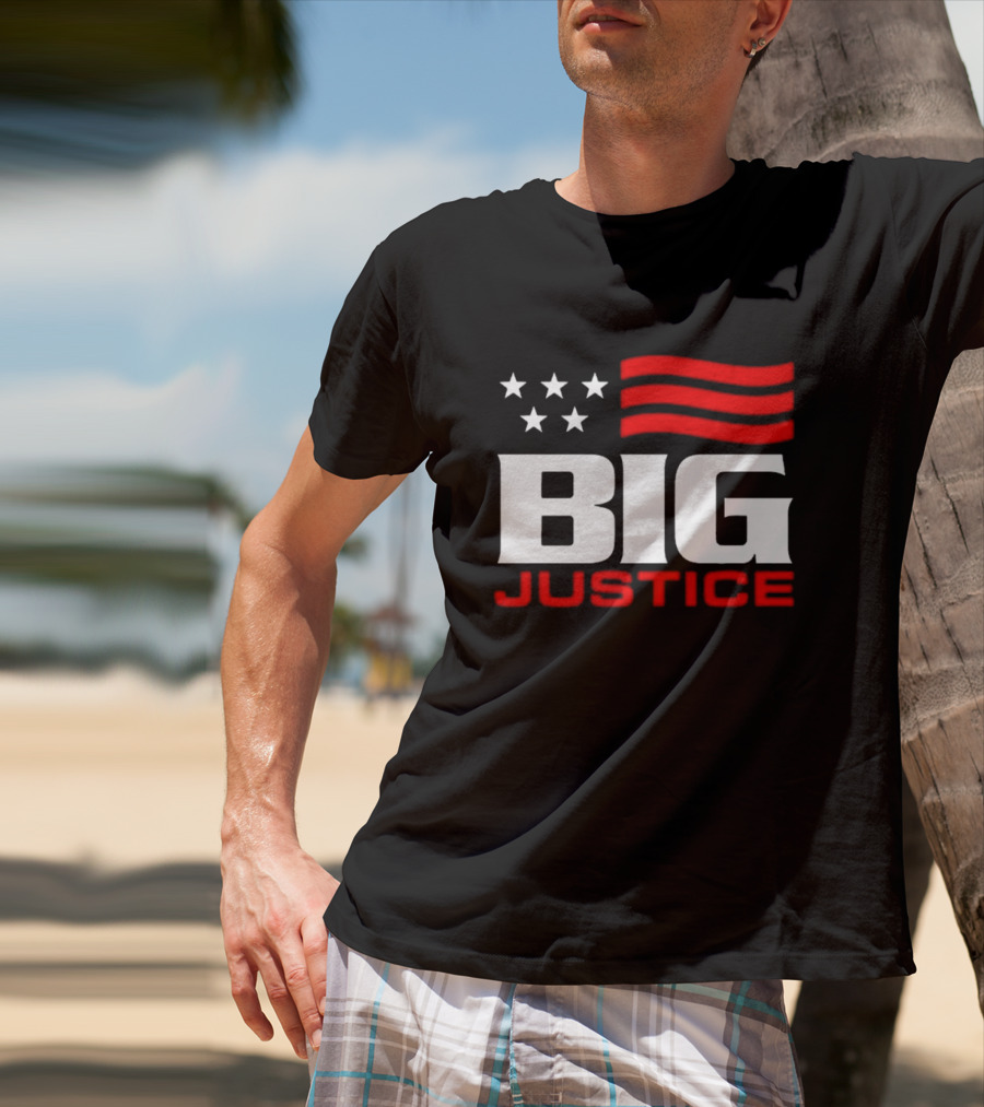 BIG JUSTICE American Flag T-Shirt