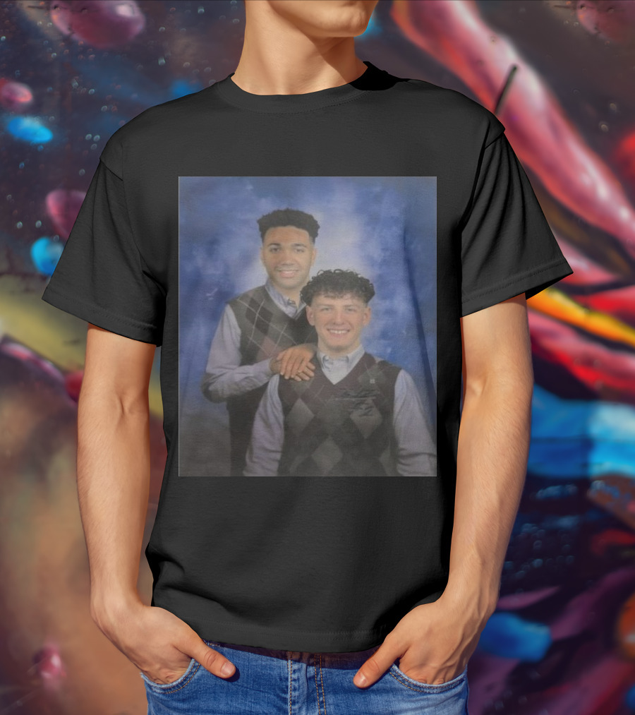 Brandin Podziemski Trayce Jackson Step Brothers Photo T-Shirt