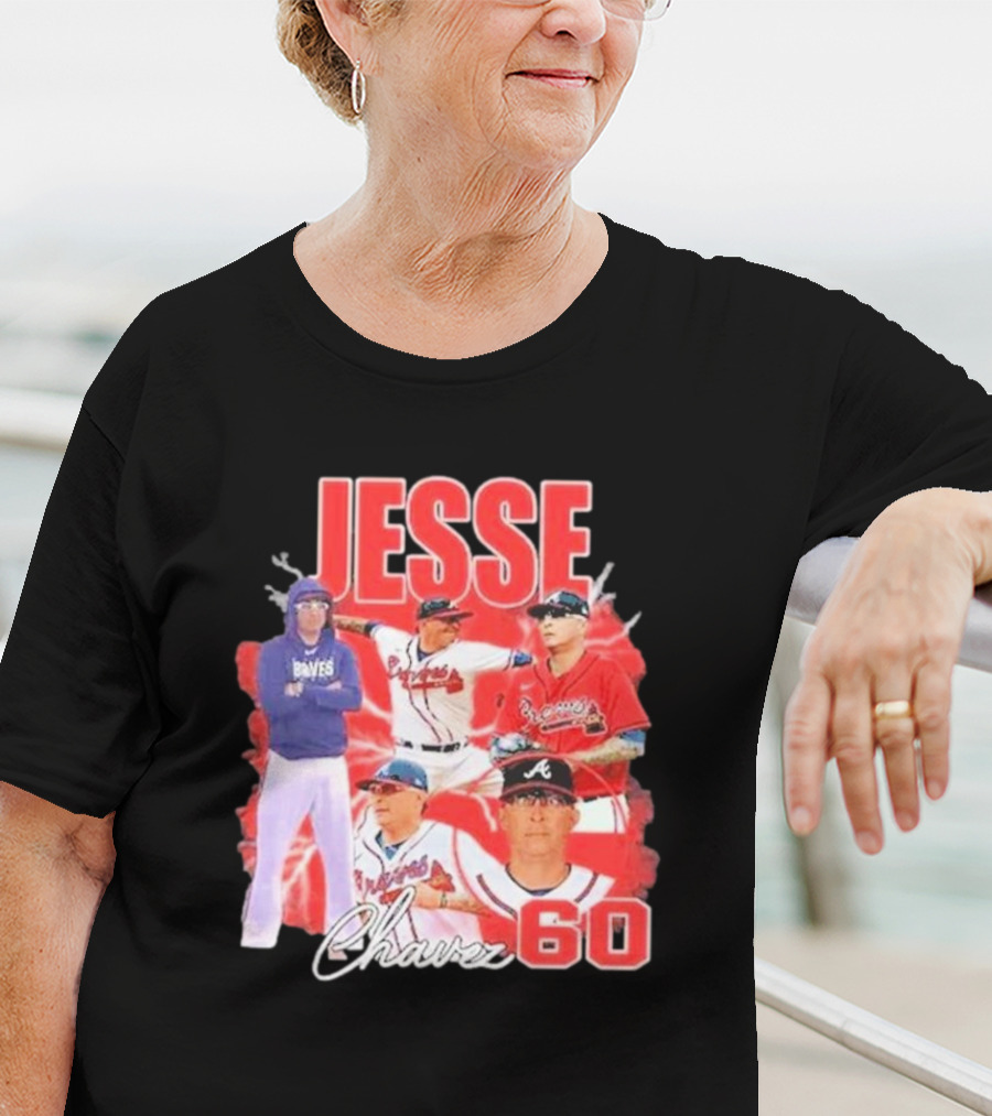 Braves Jesse Chavez 60 T-Shirt