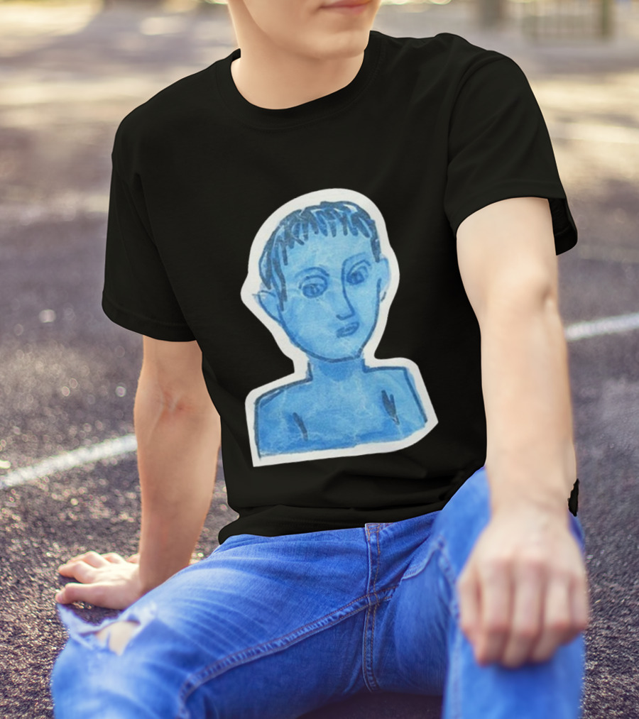 Hardest Fit Pics Blue Boii Iconic Blue T-Shirt