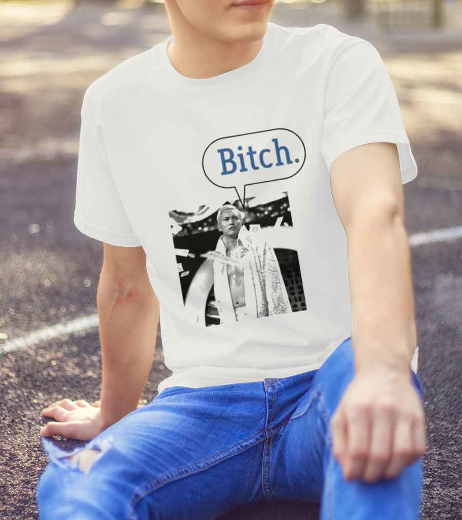 Kazuchika Okada Speech Bubble Bitch T-Shirt