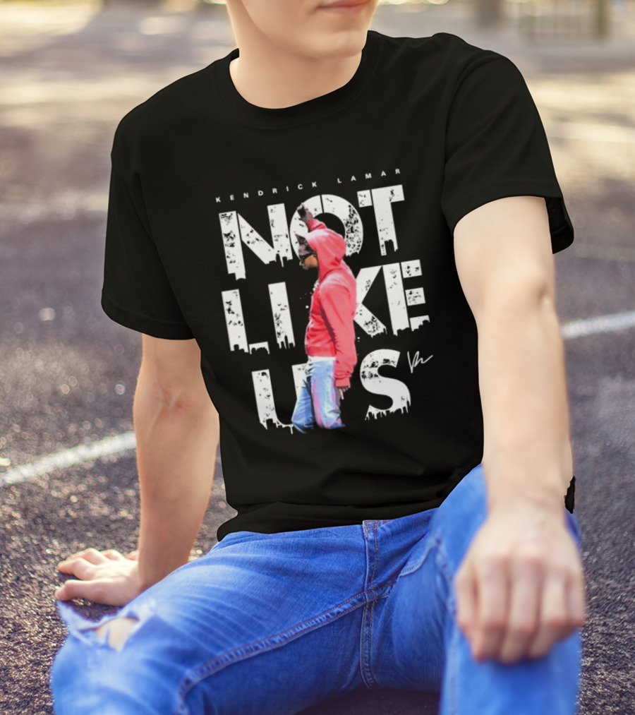 Kendrick Lamar Not Like Us Signature Hoodie Cityscape T-Shirt