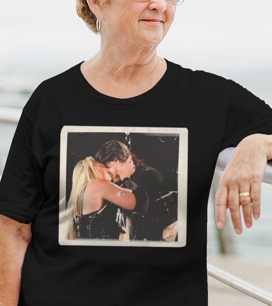 Liv Morgan Dominik Mysterio Candid Kiss Moment T-Shirt