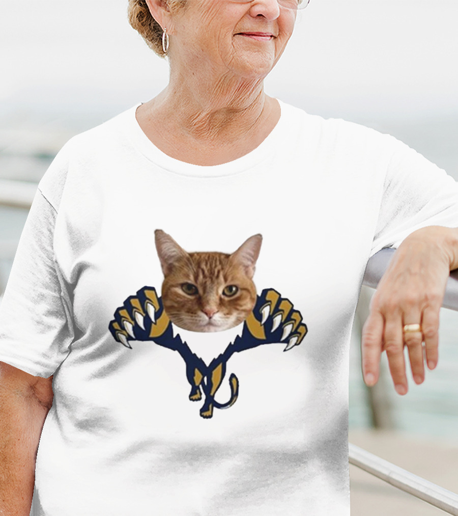 Paul Maurice Florida Panthers Cat T-Shirt