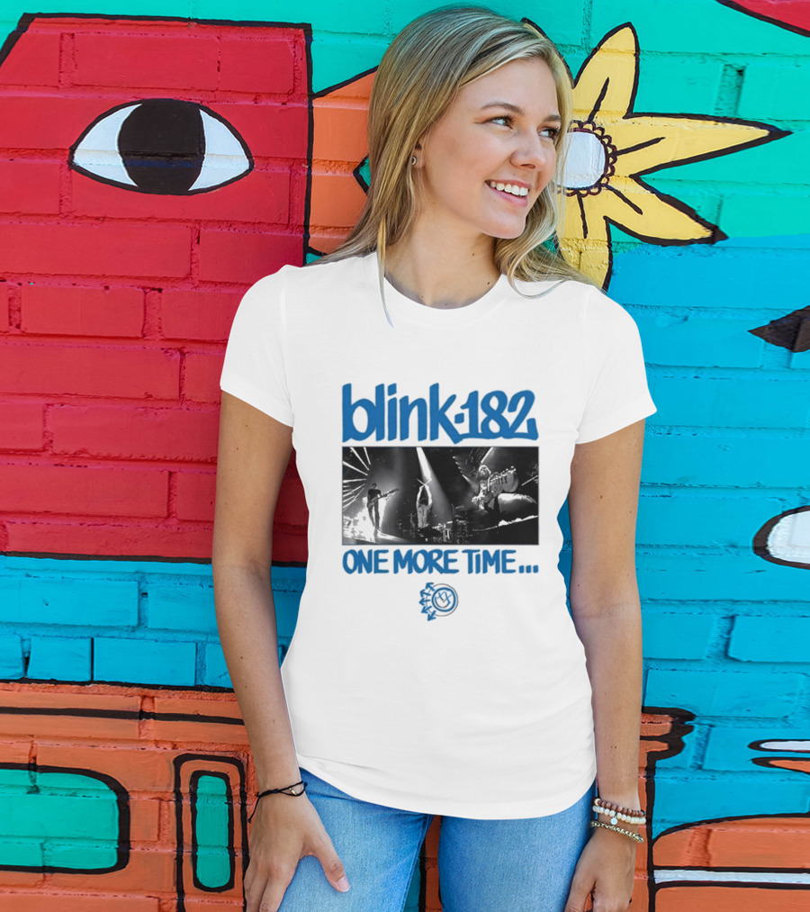 Blink-182 One More Time Concert Photo T-Shirt