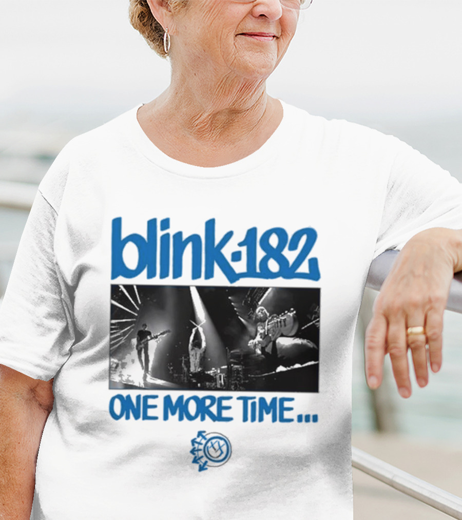 Blink-182 One More Time Concert Photo T-Shirt