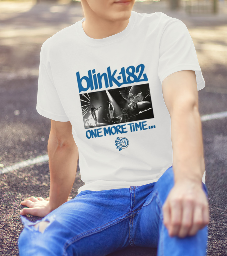 Blink-182 One More Time Concert Photo T-Shirt