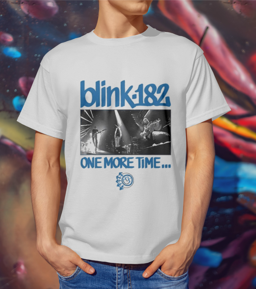 Blink-182 One More Time Concert Photo T-Shirt