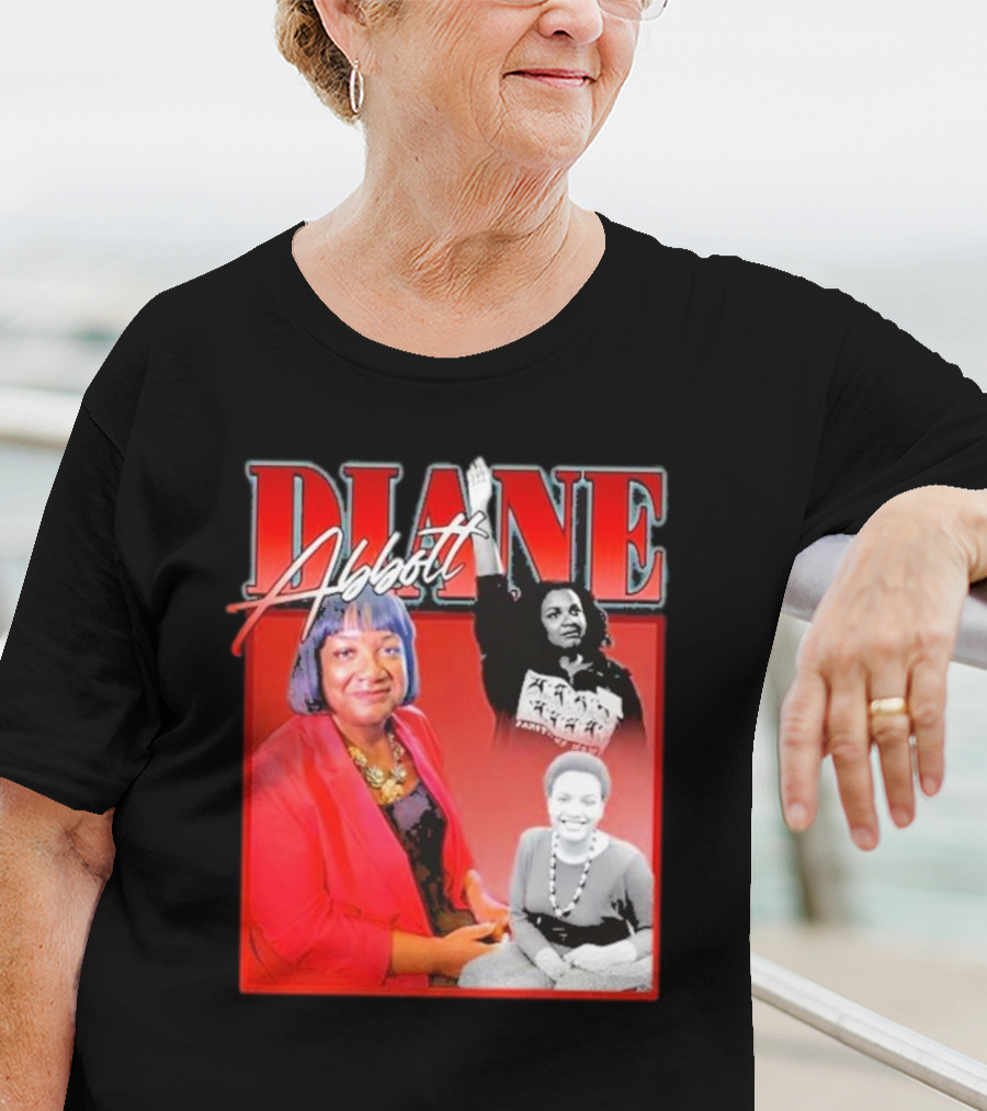 Diane Abbott Empowerment Portrait Collage T-Shirt