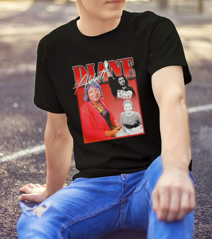 Diane Abbott Empowerment Portrait Collage T-Shirt