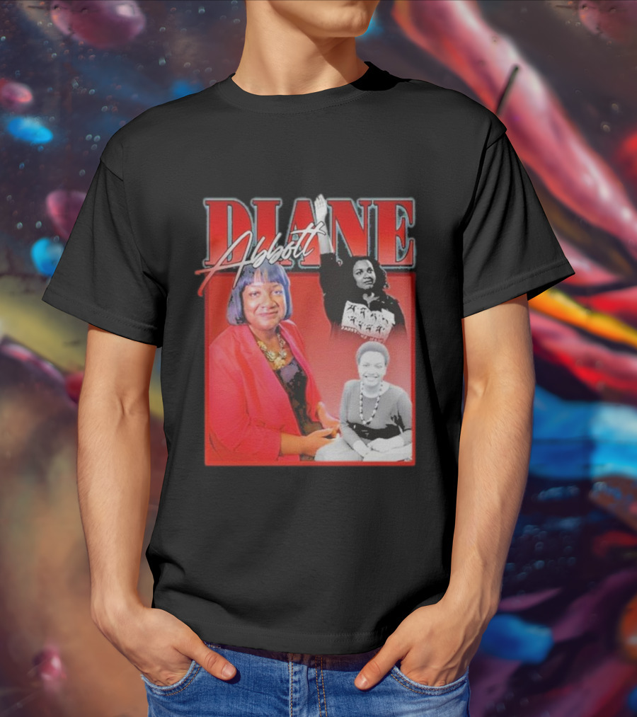 Diane Abbott Empowerment Portrait Collage T-Shirt