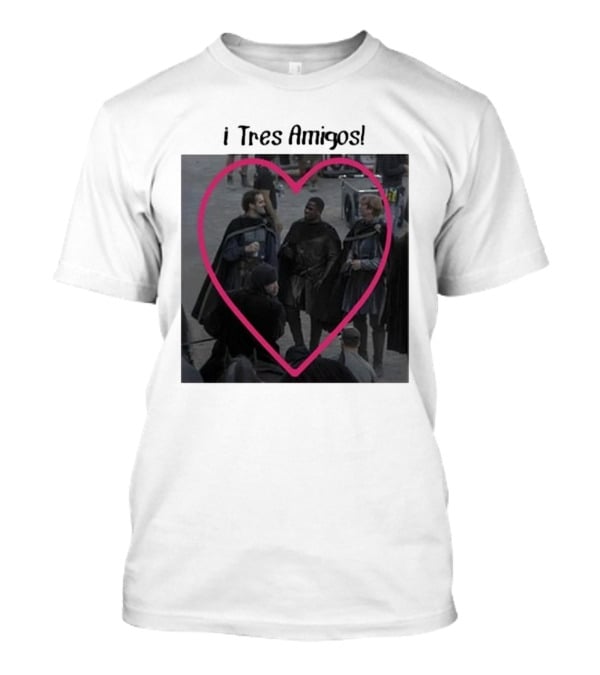 Martyn Reyne I Tres Amigos Aegon’s Friends Heart Scene T-Shirt
