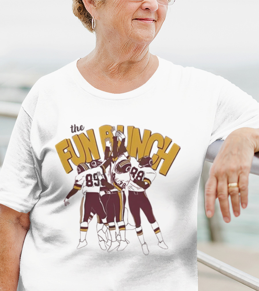 The Fun Bunch Rick Doc Walker Football T-Shirt