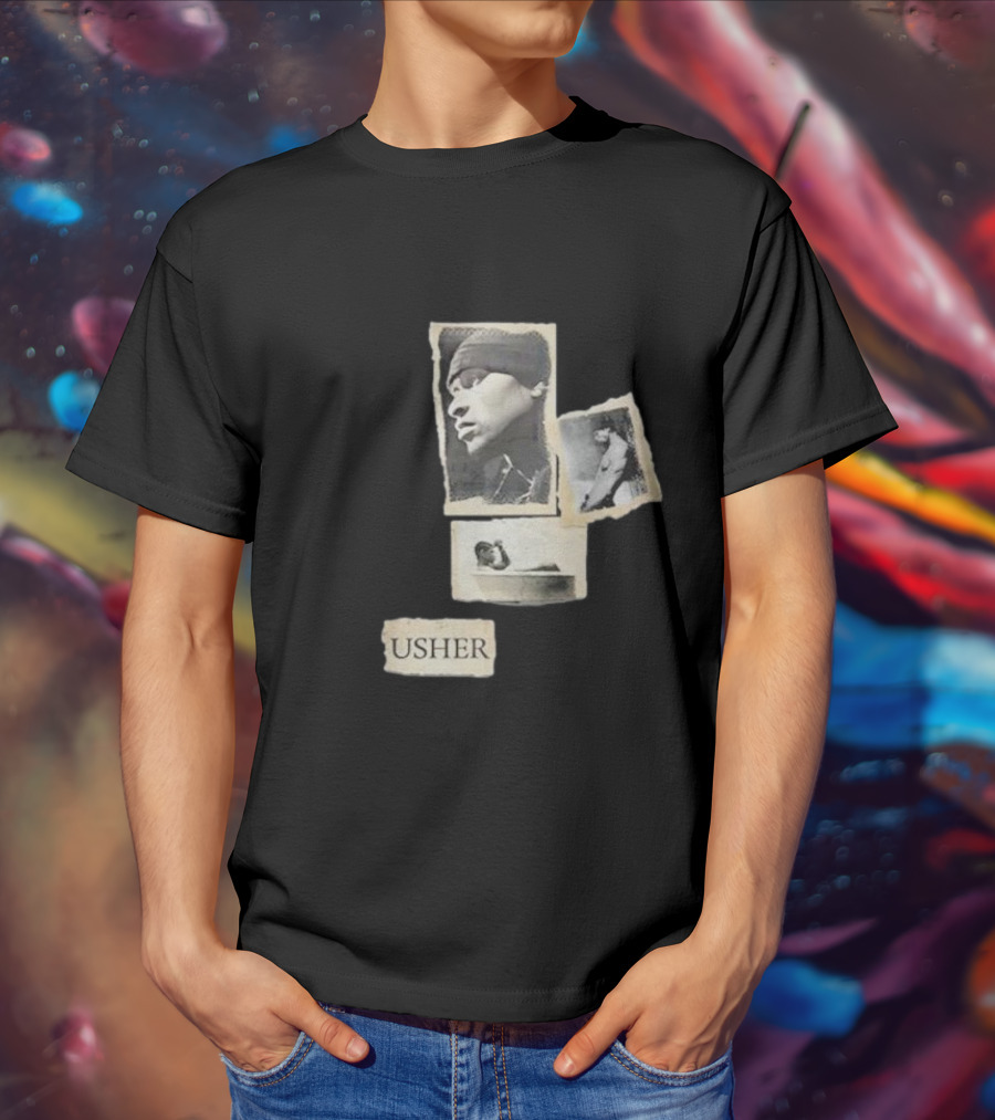 Usher Confessions Album Collage T-Shirt