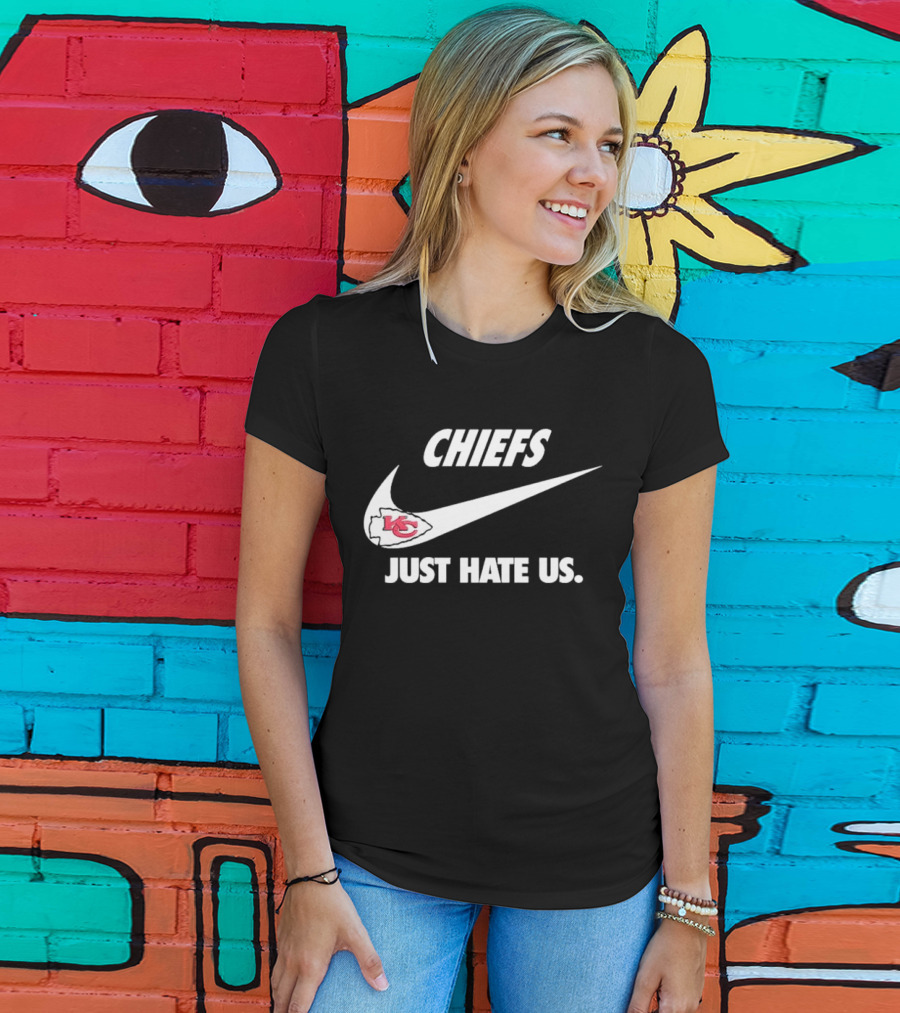 CHIEFS KC Just Hate Us T-Shirt