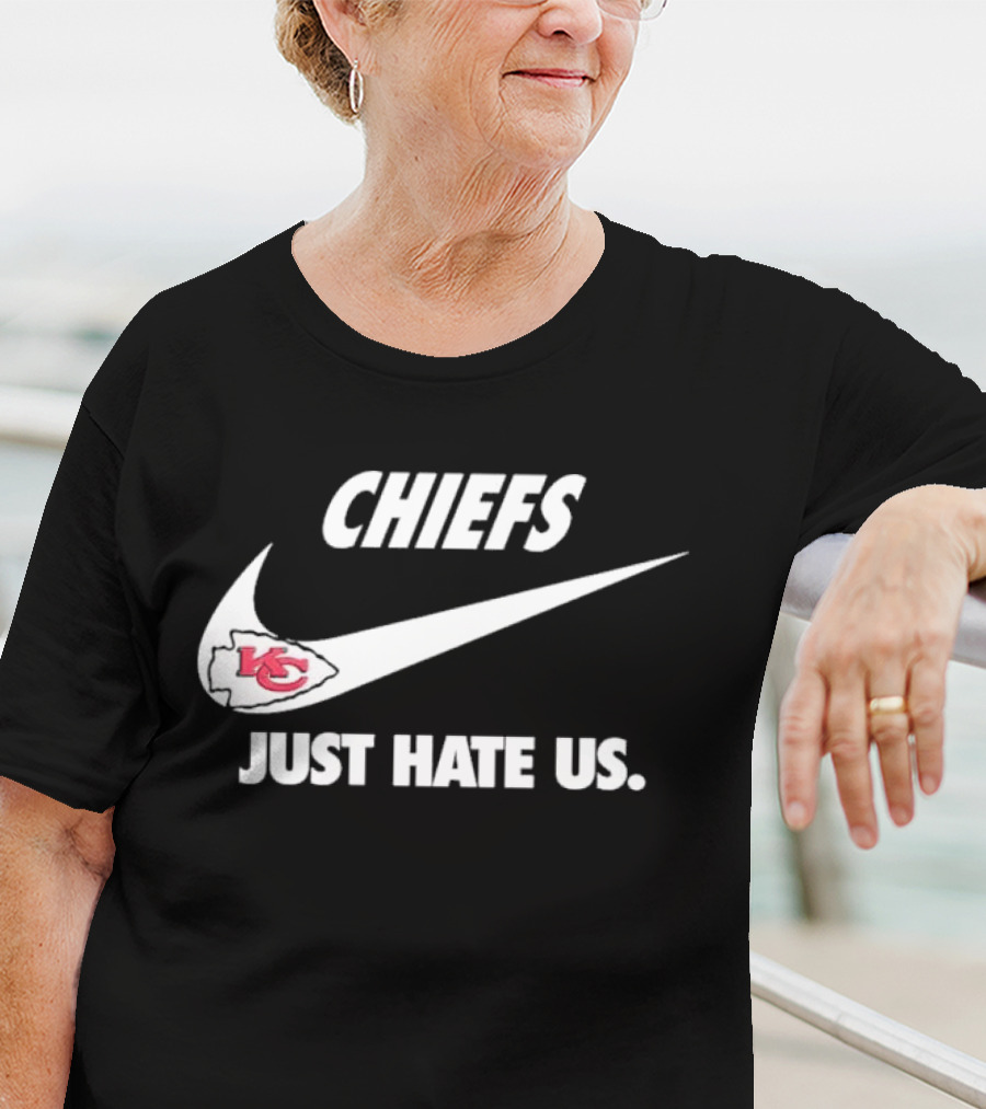 CHIEFS KC Just Hate Us T-Shirt