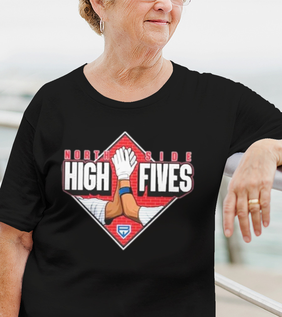 North Side High Fives Baseball Team Spirit T-Shirt