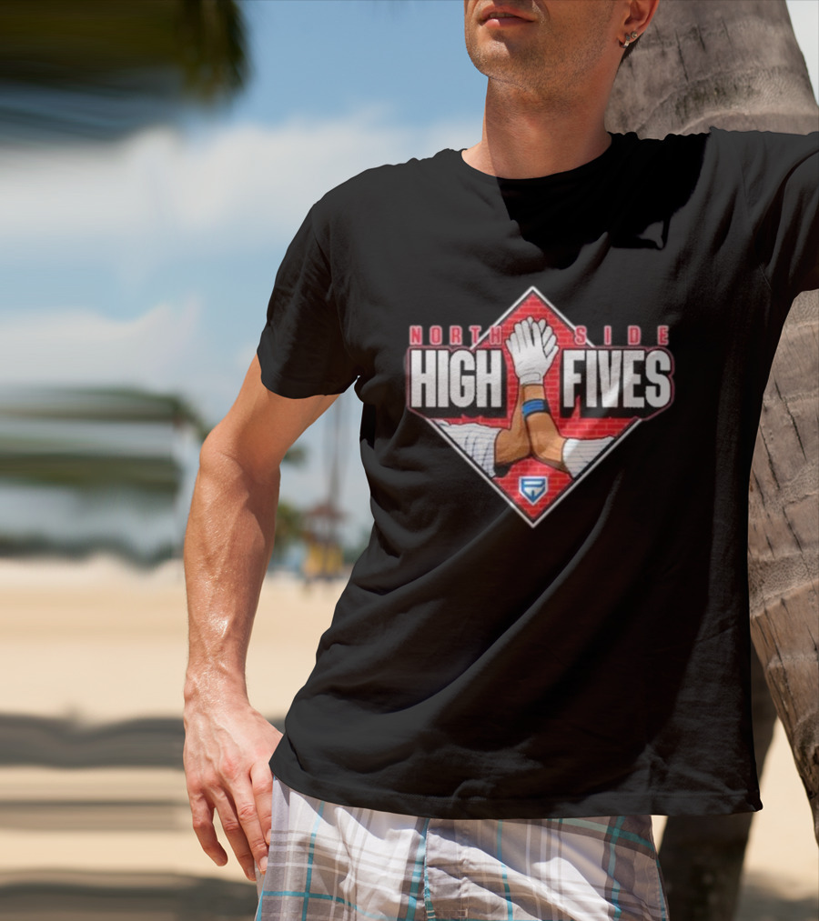 North Side High Fives Baseball Team Spirit T-Shirt