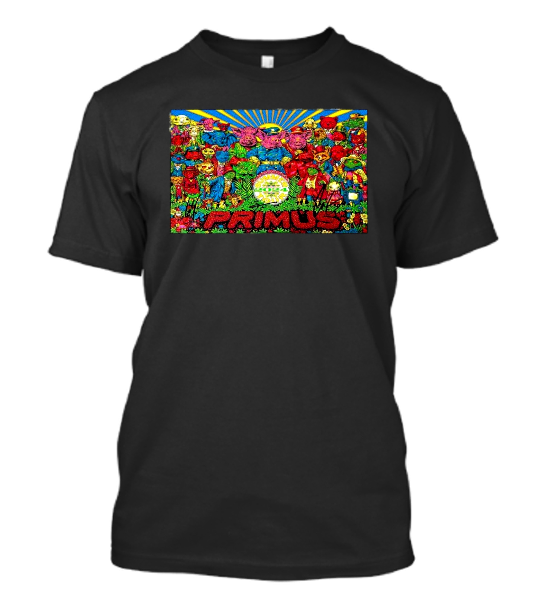 Primus Kaleidoscopic Creatures Summer Tour T-Shirt
