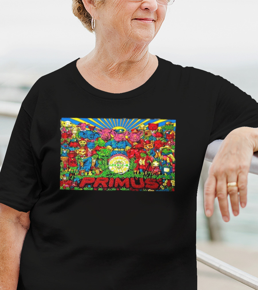 Primus Kaleidoscopic Creatures Summer Tour T-Shirt