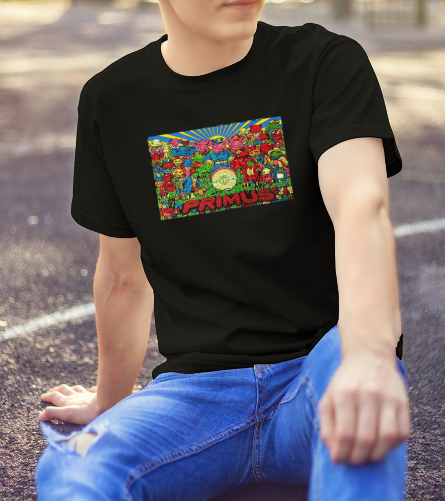 Primus Kaleidoscopic Creatures Summer Tour T-Shirt