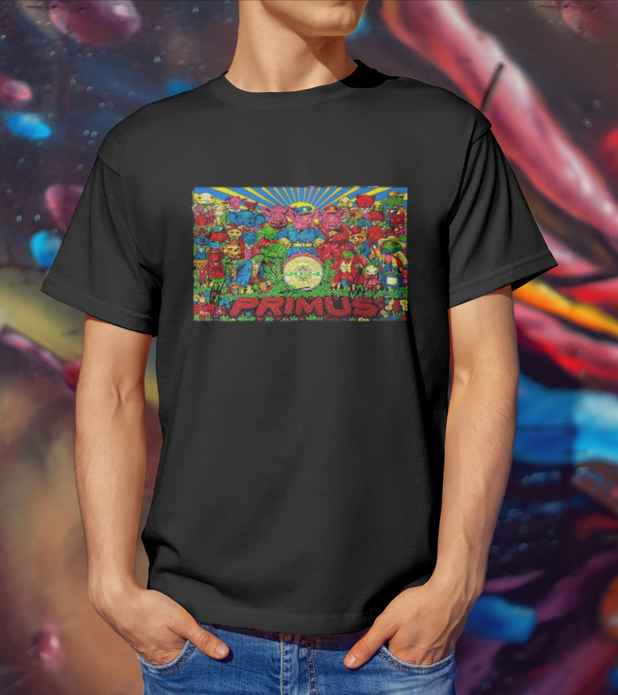 Primus Kaleidoscopic Creatures Summer Tour T-Shirt