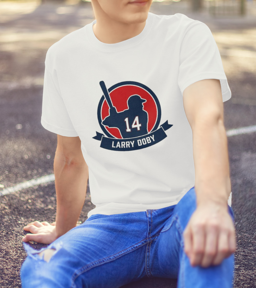 Larry Doby 14 Baseball T-Shirt