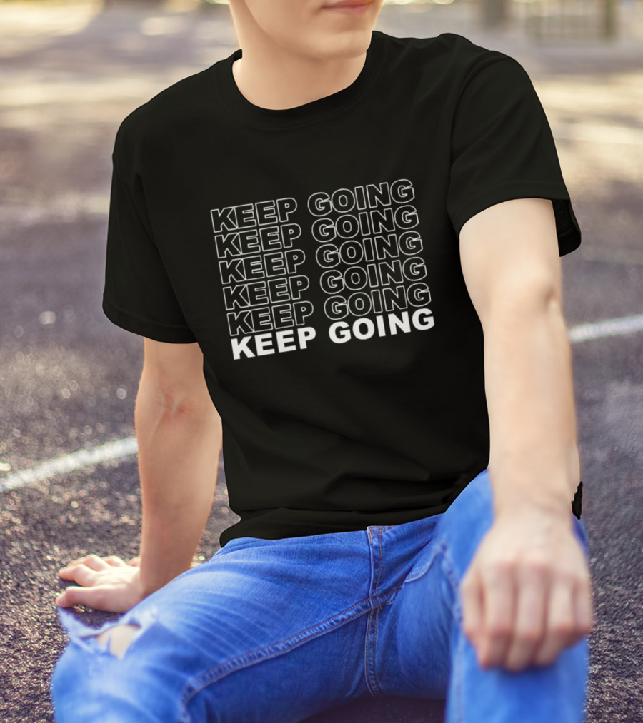 Dwight Howard Keep Going Keep Going Motivation Repeated T-Shirt
