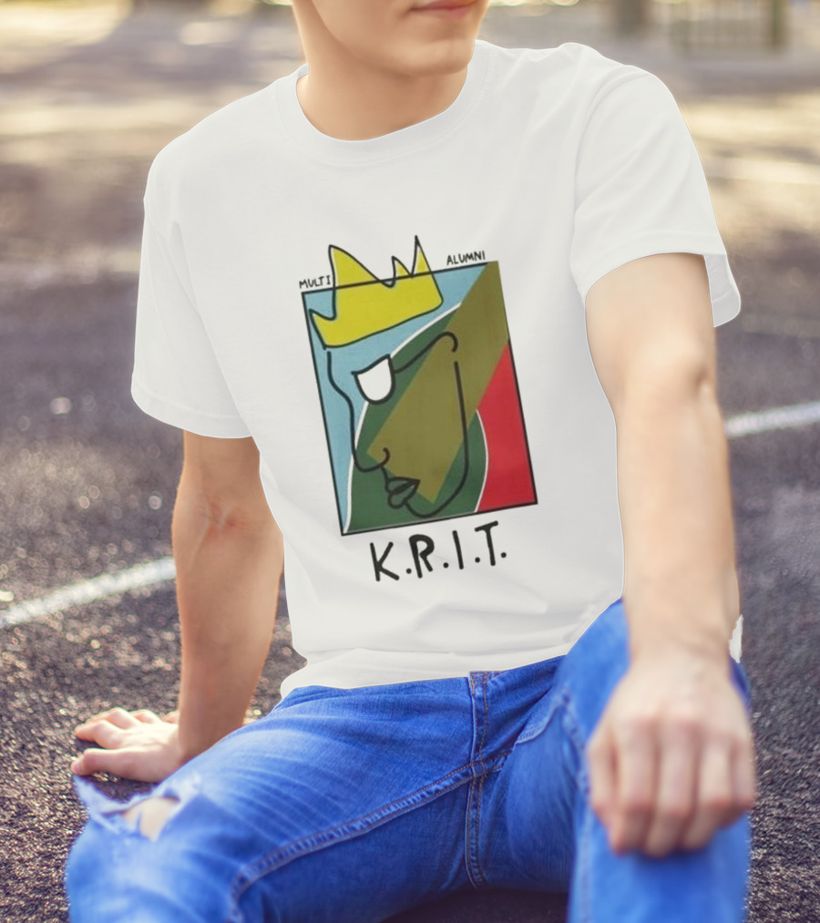 Big K.R.I.T. Radio Raheem K.R.I.T. Iconic Minimalist Crown T-Shirt