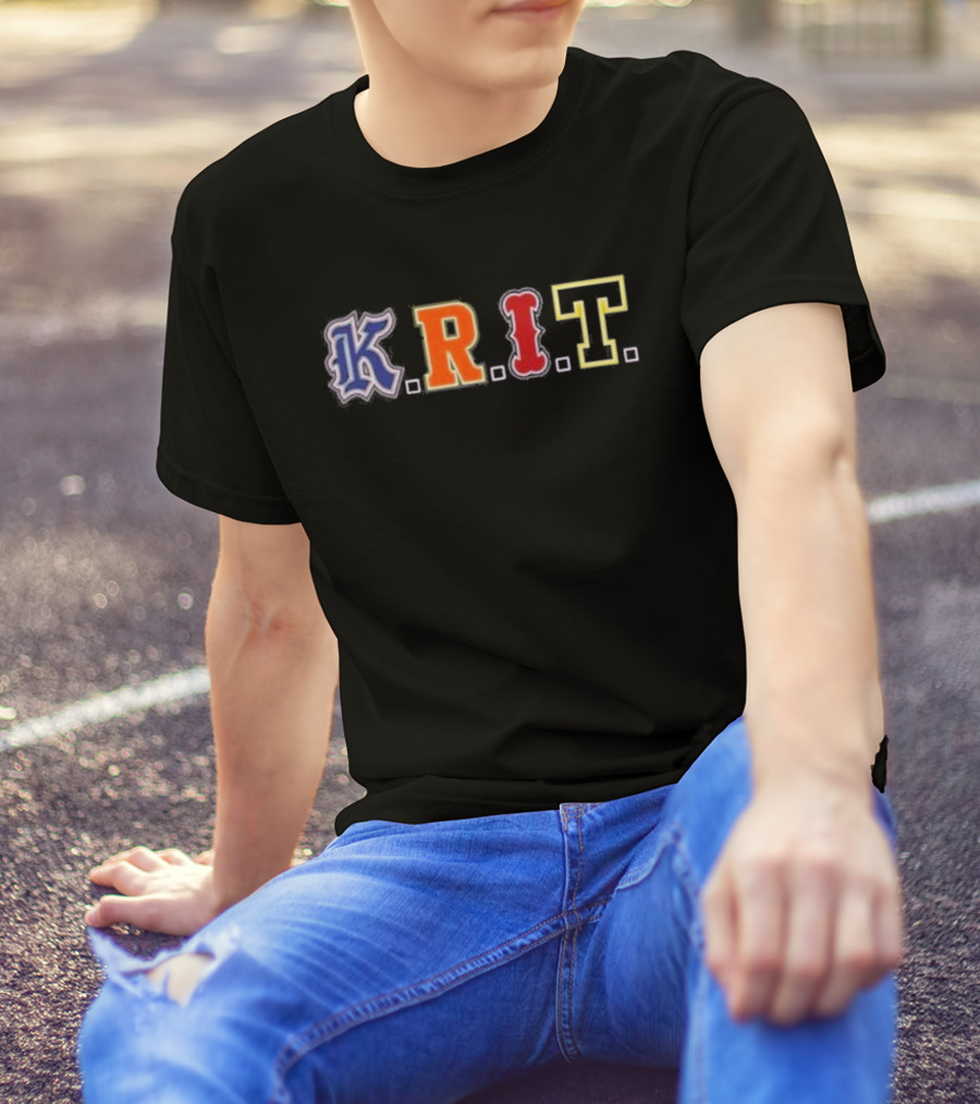 Big K.R.I.T. Varsity Style Multicolor T-Shirt