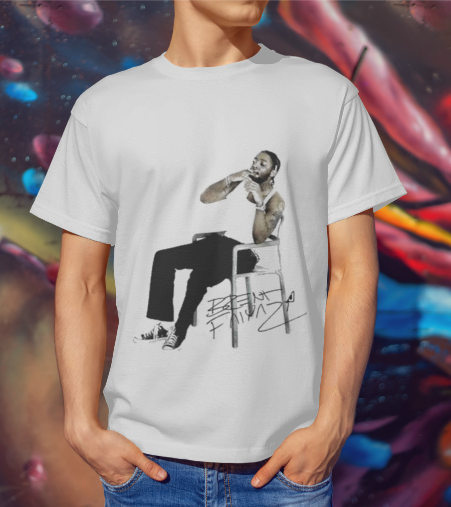 Brent Signature Top Relaxed Chair Pose T-Shirt
