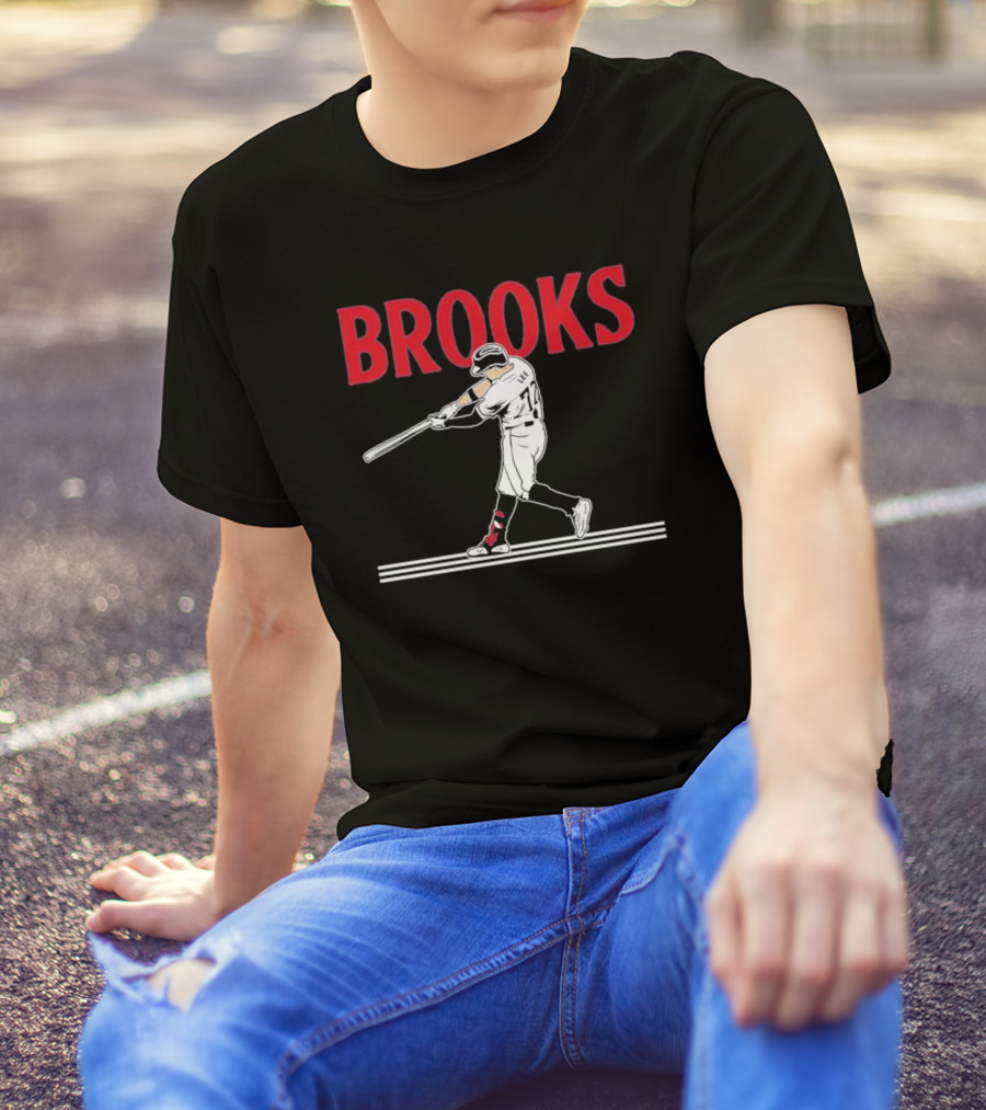 Brooks Lee Baseball Slugger Swing T-Shirt