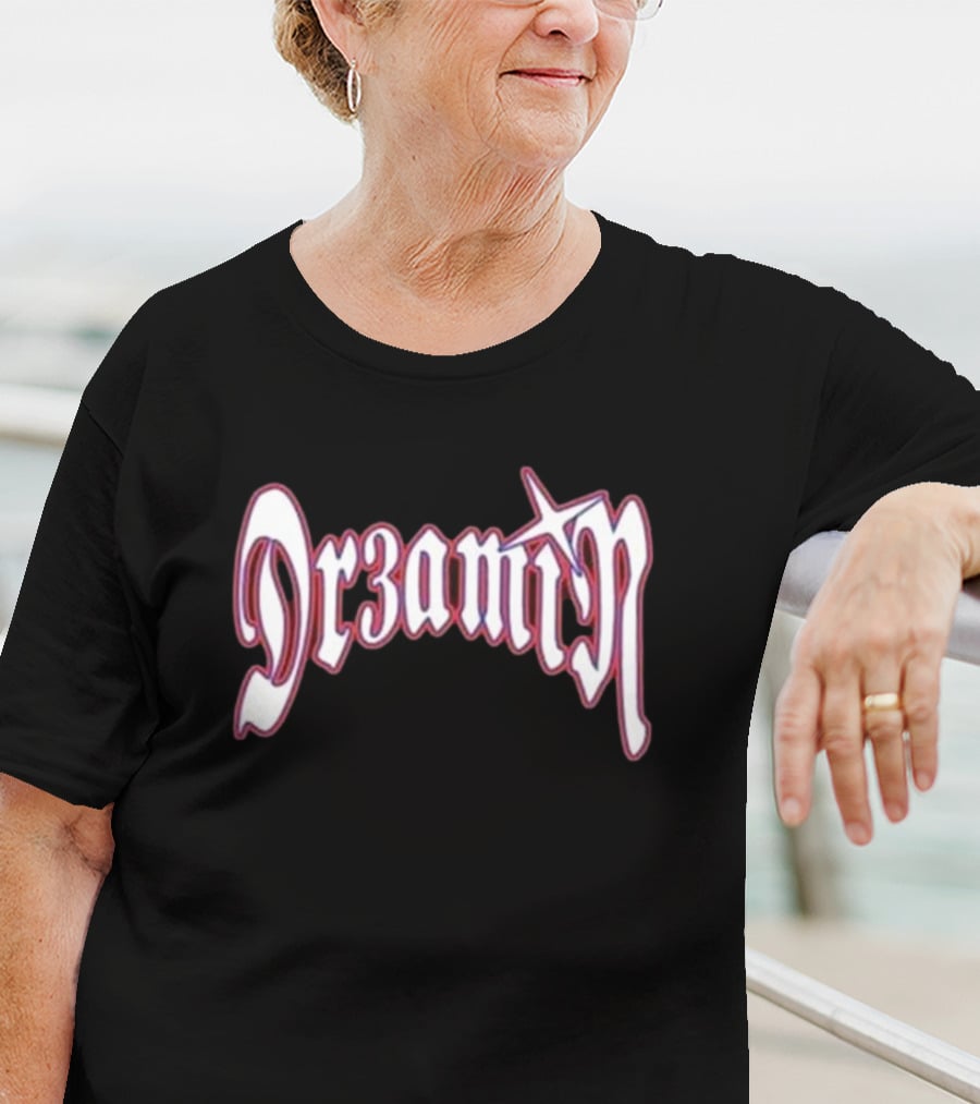 Clix Merch Rwb Clix Dr3amin Dr3amin Star Lettering T-Shirt