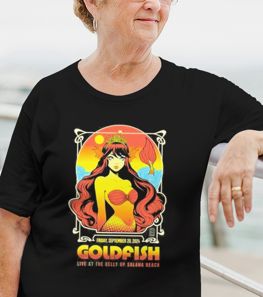Goldfish Live At The Belly Up Solana Beach Friday September 20 T-Shirt