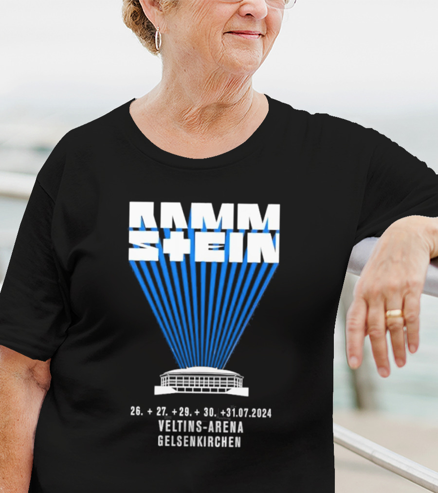 Rammstein Veltins-Arena Gelsenkirchen 26 27 29 30 31 07 T-Shirt