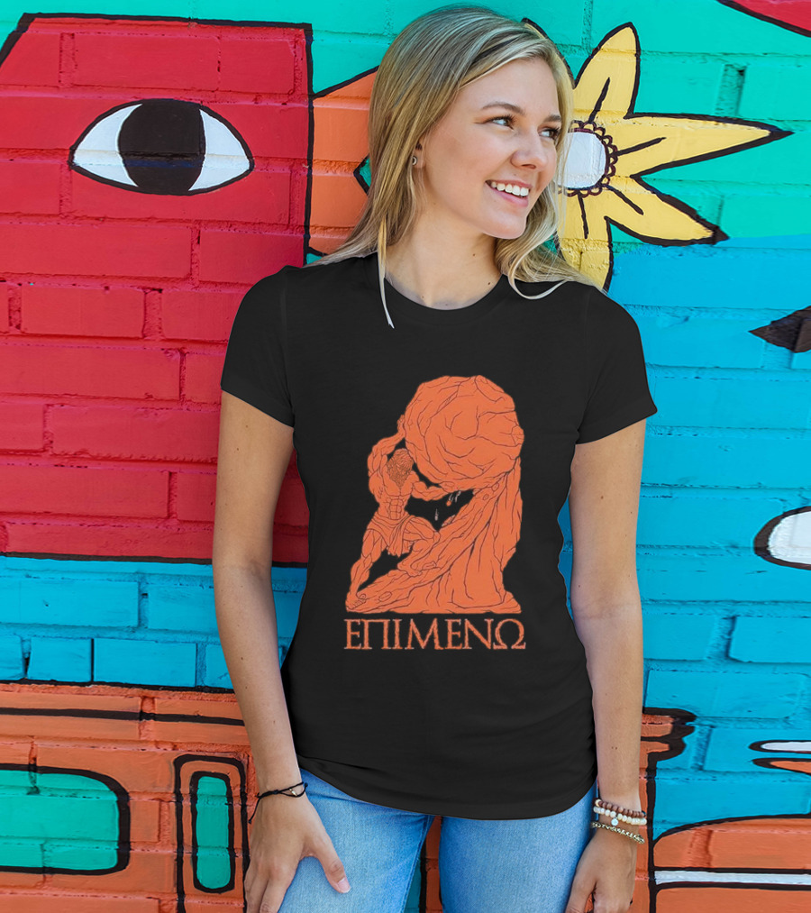 Raskolapparel Sisyphus Greek Mythology EPIMENΩ T-Shirt