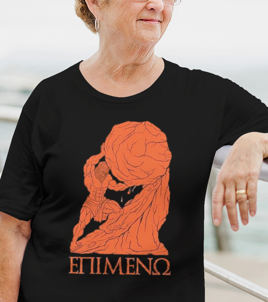 Raskolapparel Sisyphus Greek Mythology EPIMENΩ T-Shirt