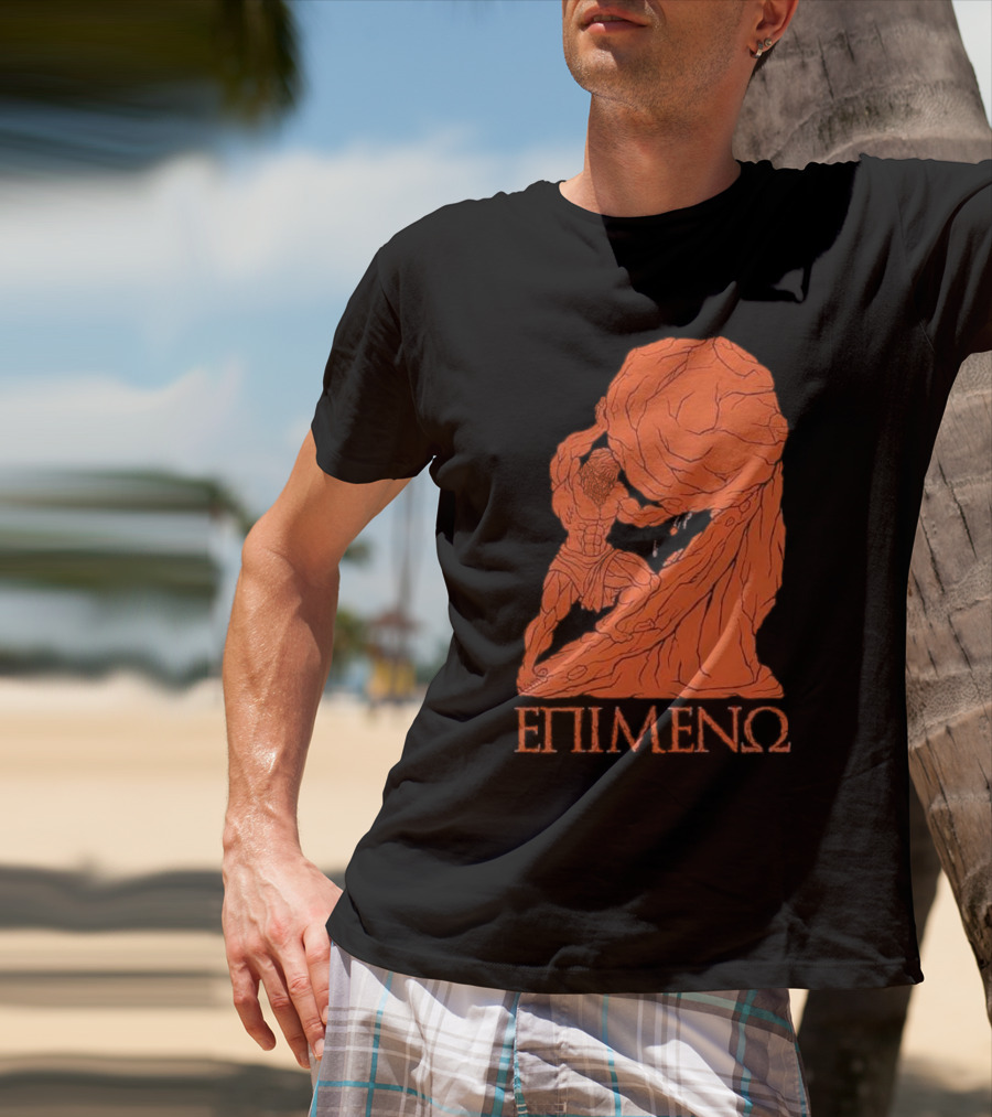Raskolapparel Sisyphus Greek Mythology EPIMENΩ T-Shirt