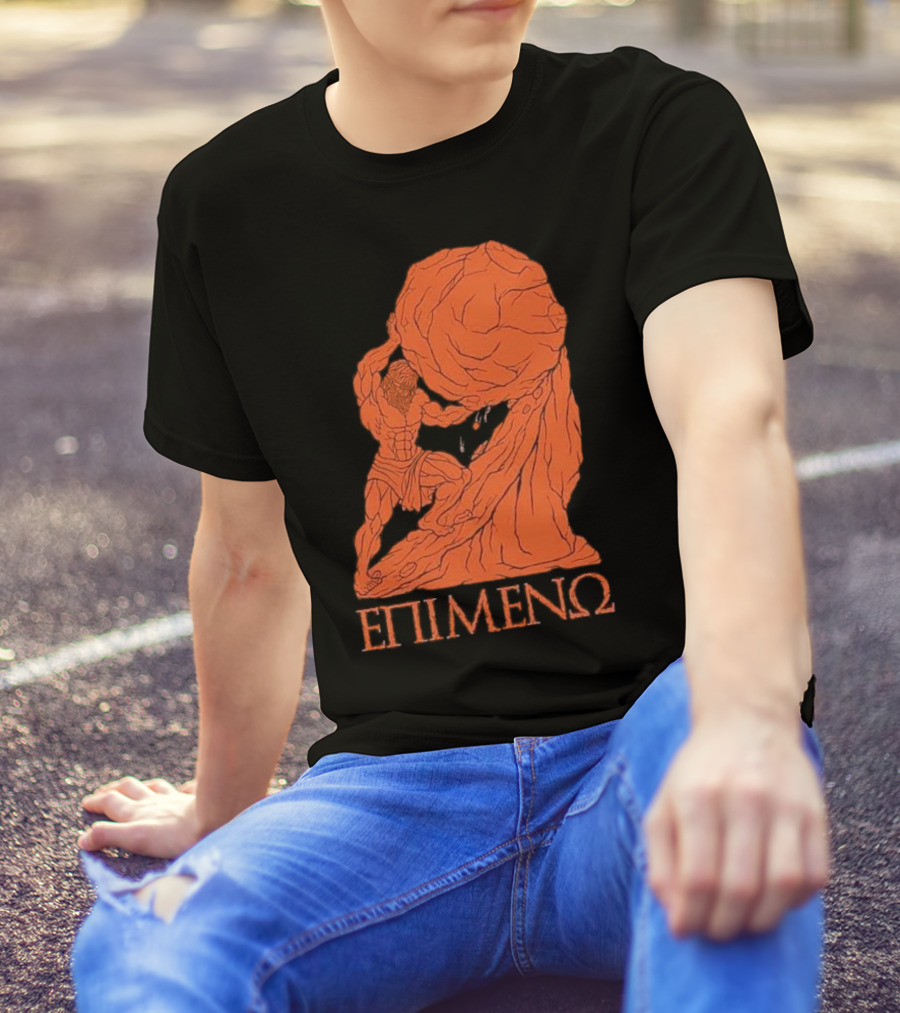 Raskolapparel Sisyphus Greek Mythology EPIMENΩ T-Shirt