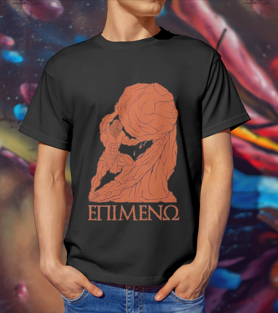 Raskolapparel Sisyphus Greek Mythology EPIMENΩ T-Shirt