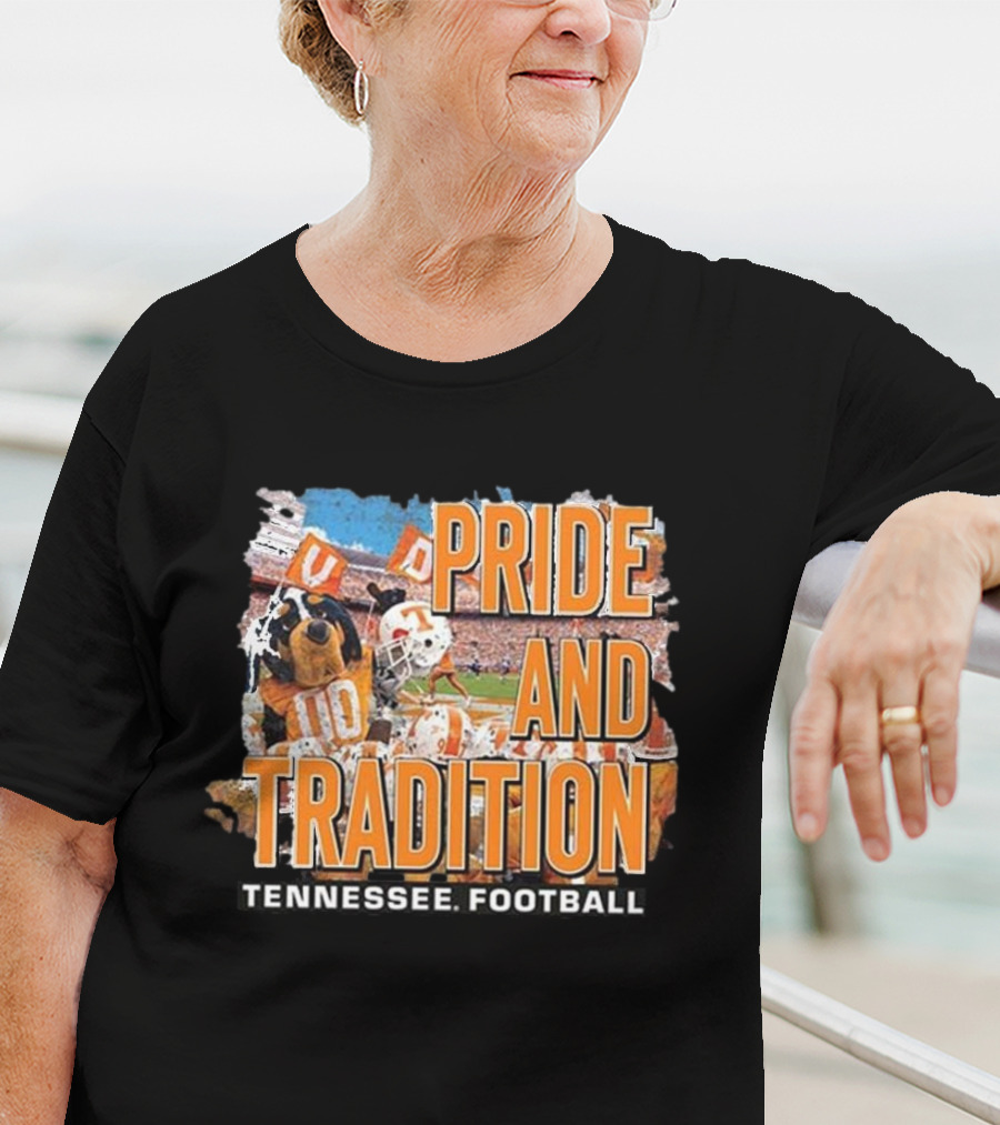 Tennessee Football Pride And Tradition Vols Stadium T-Shirt