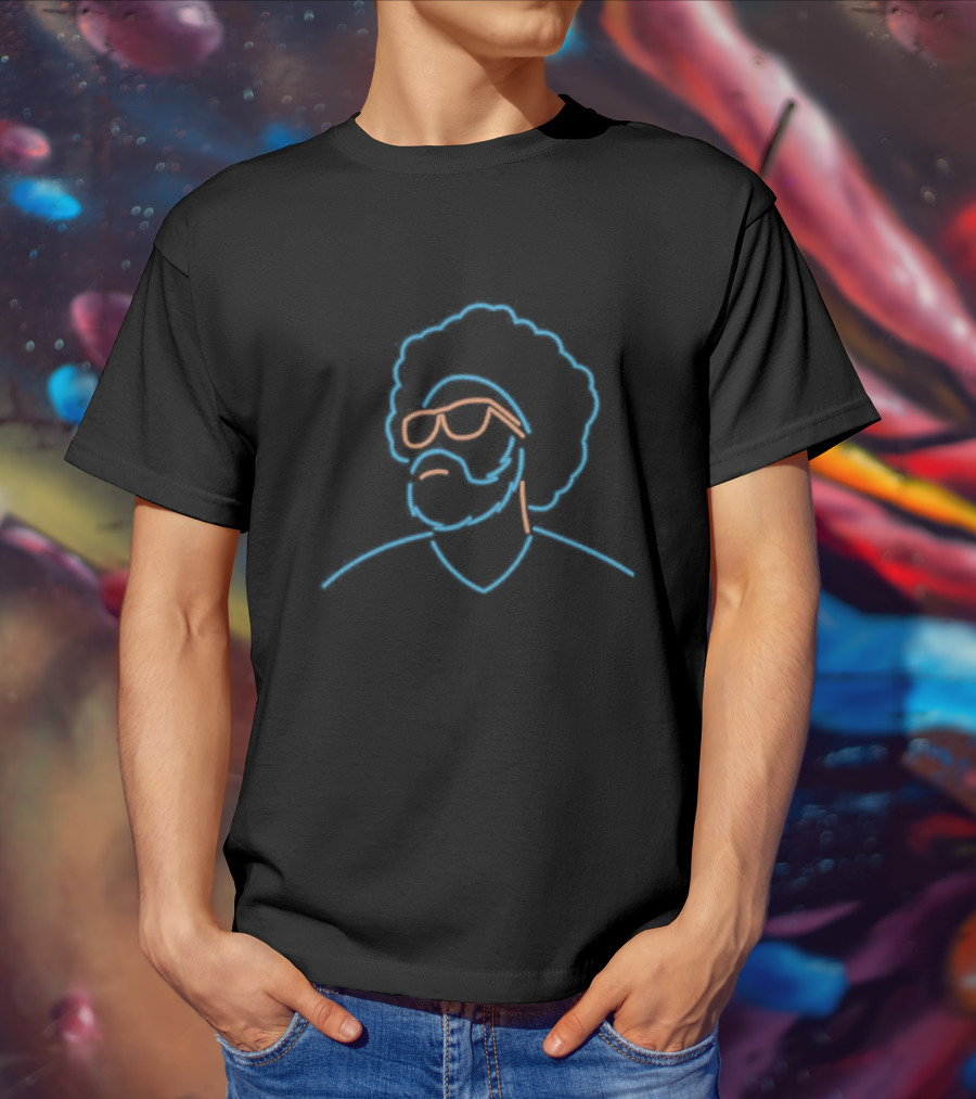 The Jingle Man Neon Art New York Mets T-Shirt