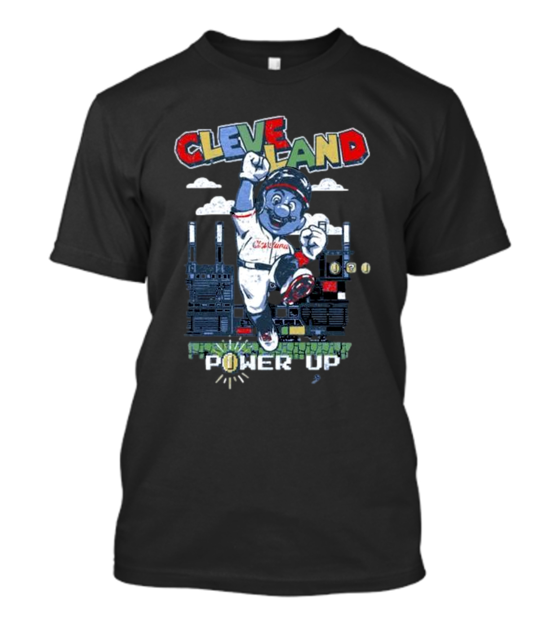 Cleveland Baseball Power-up Stadium Hero T-Shirt