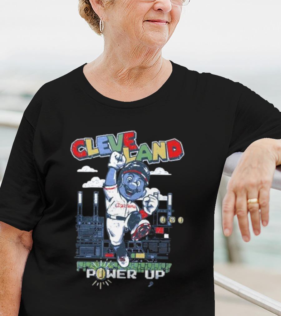 Cleveland Baseball Power-up Stadium Hero T-Shirt