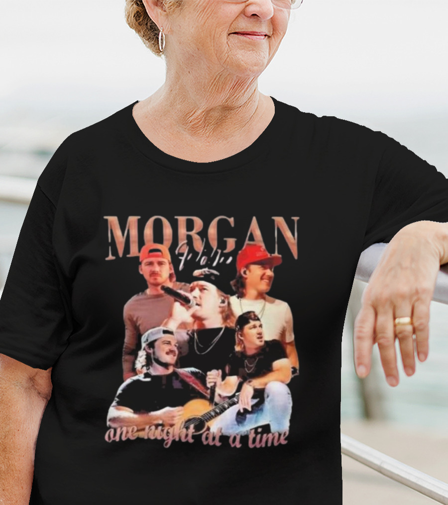 Morgan Wallen One Night At A Time Live Performance Montage T-Shirt