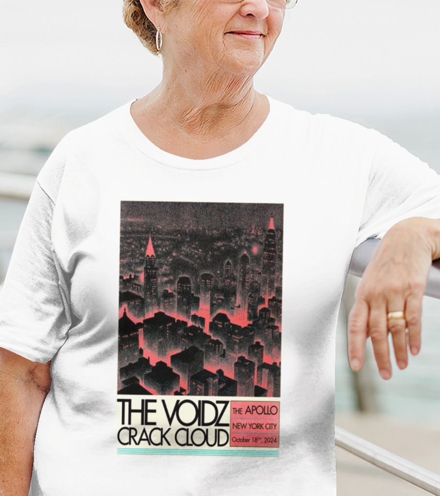 The Voidz Crack Cloud The Apollo New York City October 18th T-Shirt