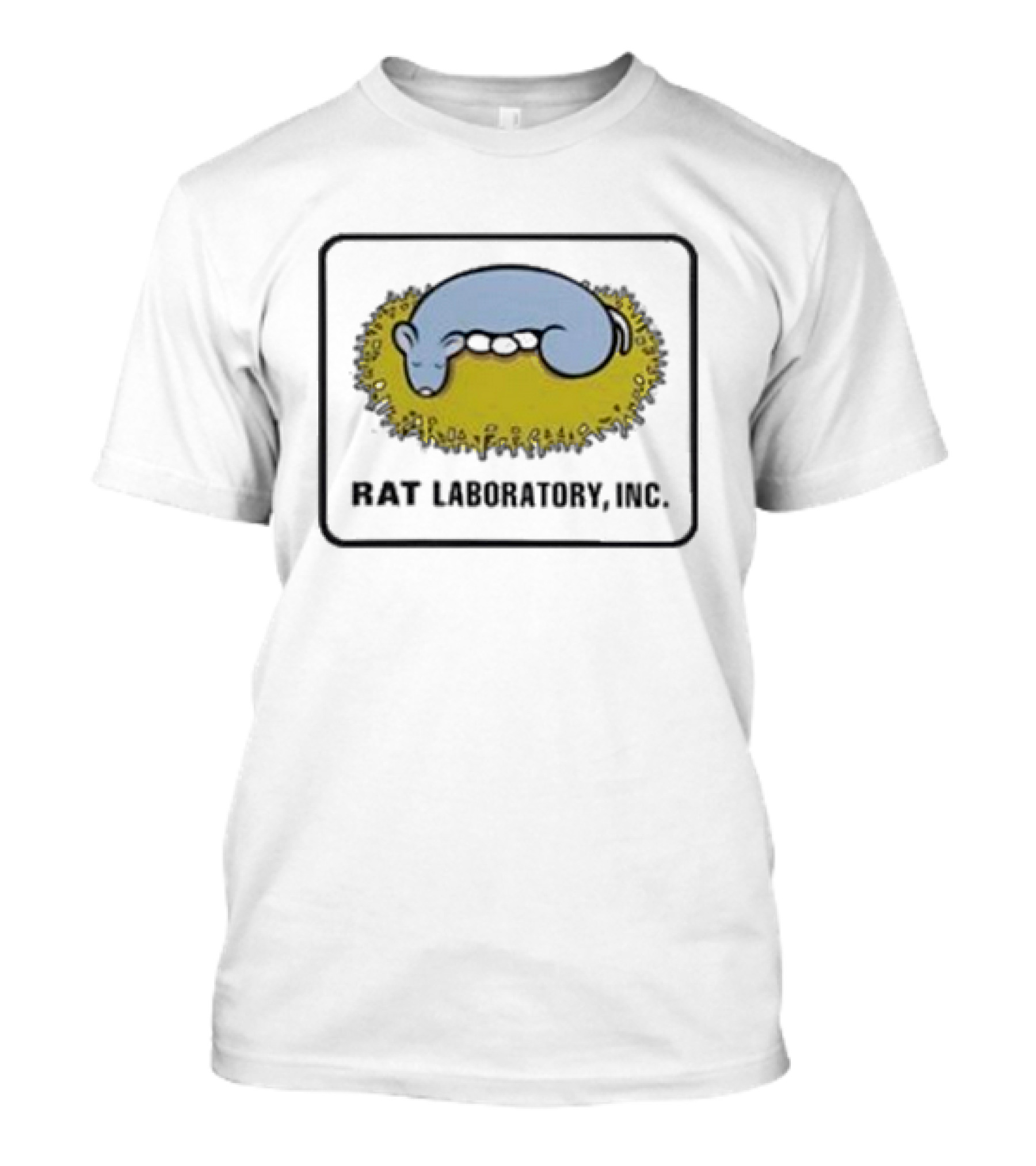 Letitia Strayrats Store Rat Laboratory Inc Sleeping Rat T-Shirt