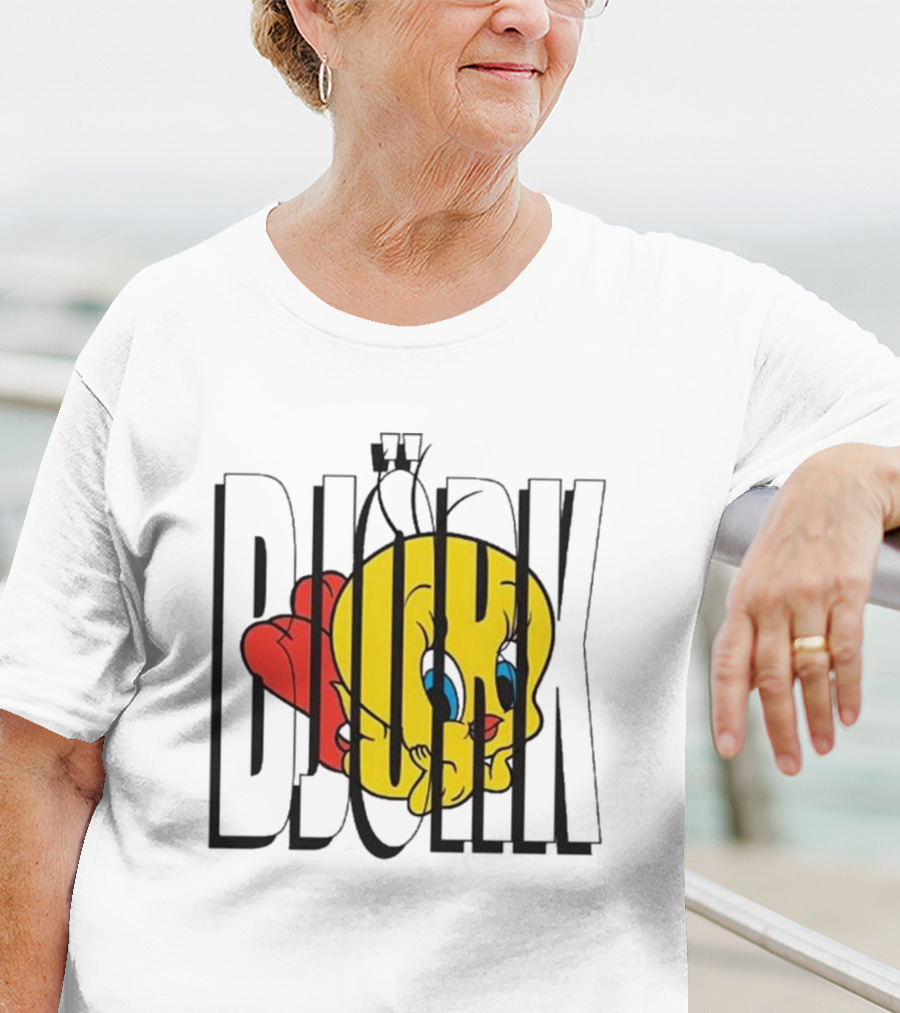 Björk Tweety Bird Mashup T-Shirt