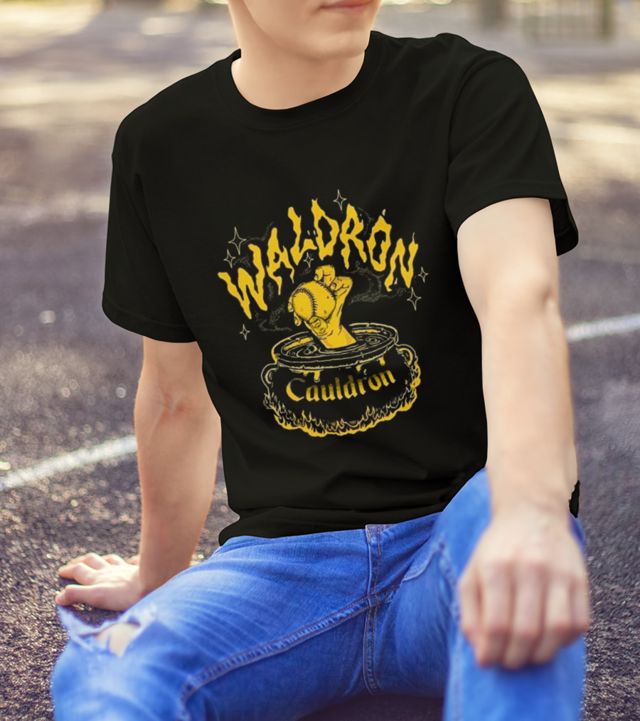 Waldron Cauldron Classic Blend Fabric Baseball Magic T-Shirt