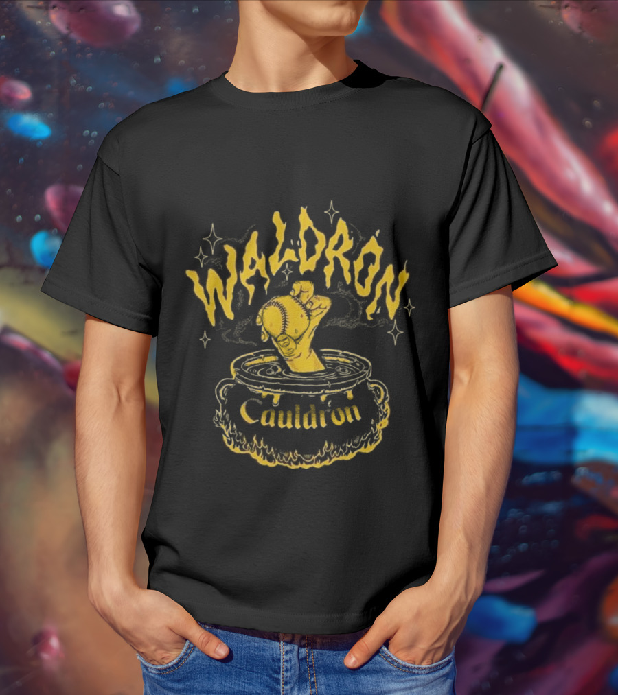 Waldron Cauldron Classic Blend Fabric Baseball Magic T-Shirt